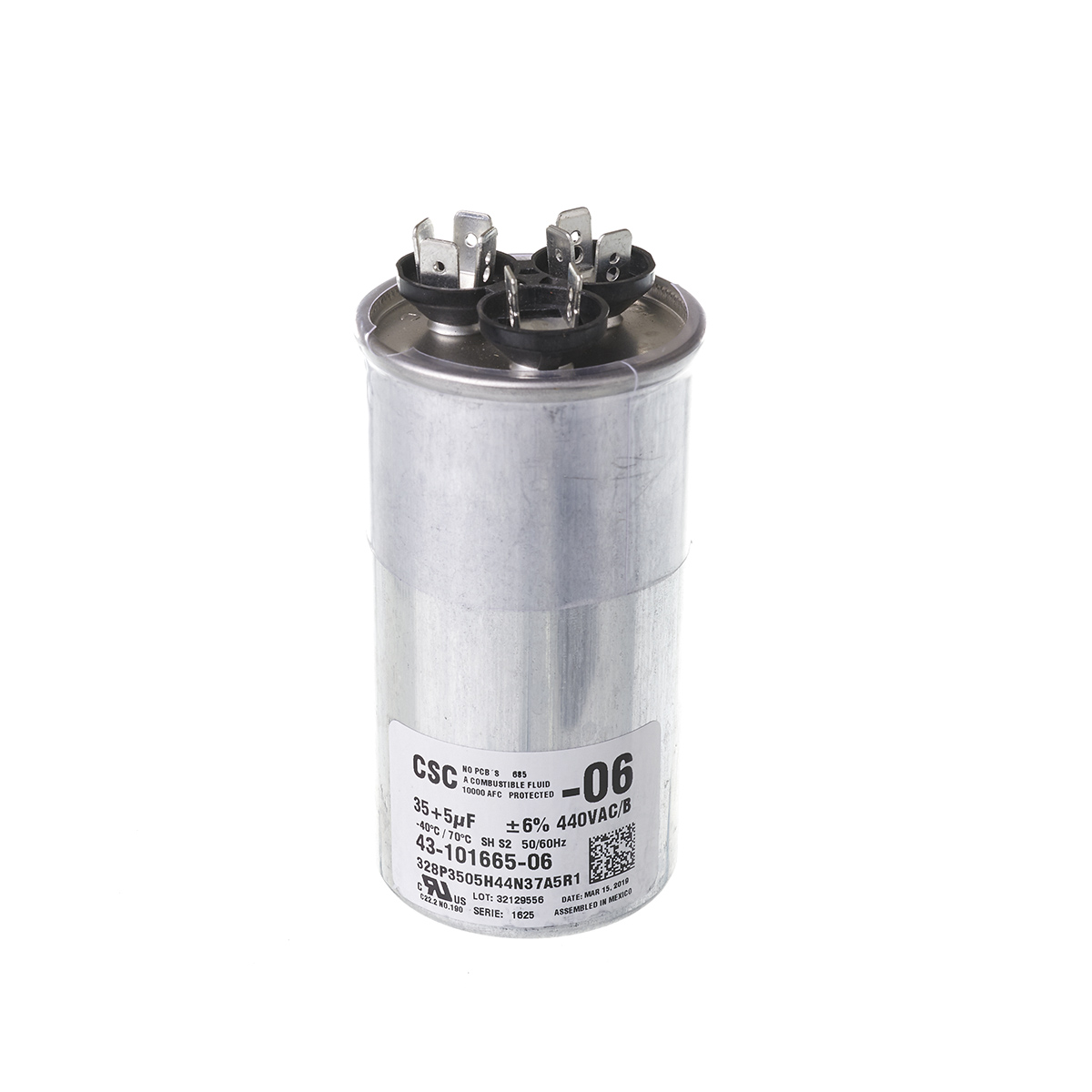 43-101665-06 OEM CAPACITOR 35/5/440R