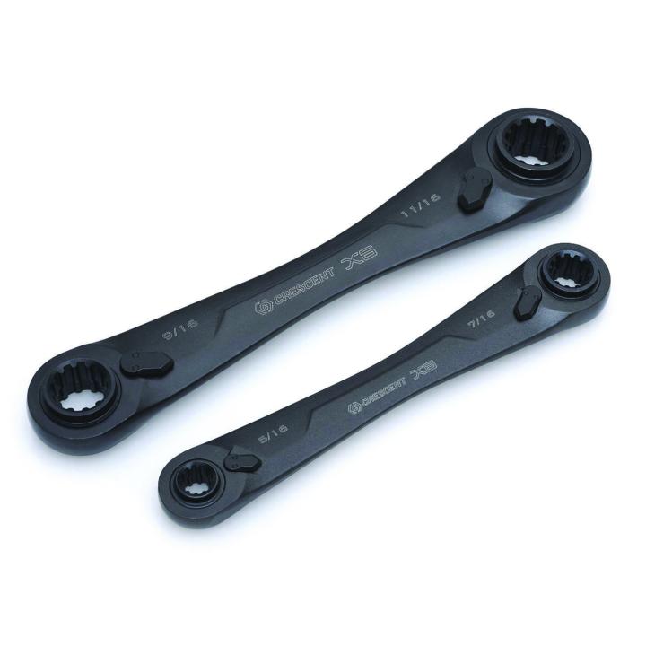 CX6DBS2 2 PC. RATCHETING WRENCH SET