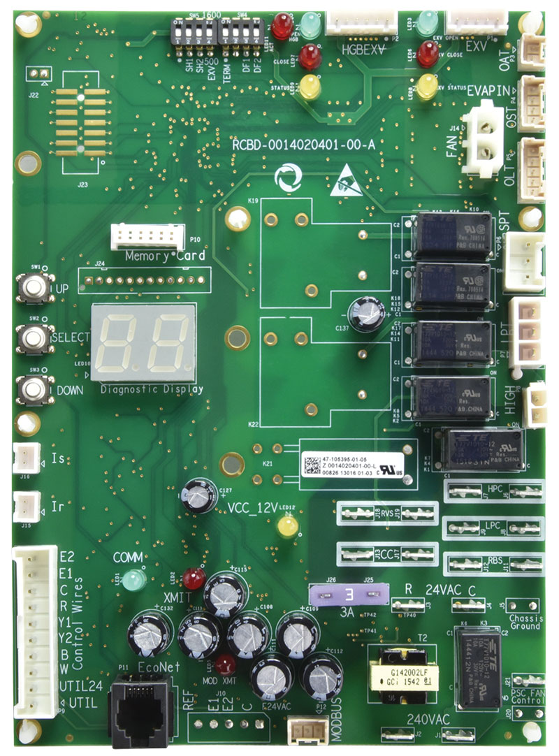 47-105395-02 DEFROST BOARD R/UA17